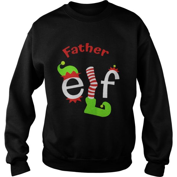 Father Elf Christmas ugly shirt