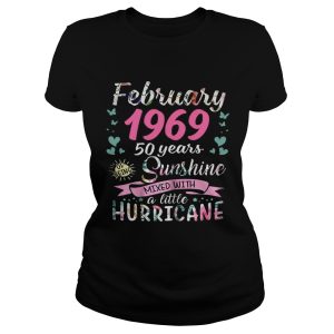 February 1969 50 years sunshine mixed with a little hurricane shirt 1