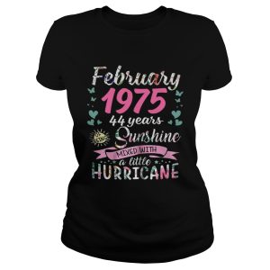 February 1975 44 years sunshine mixed with a little hurricane shirt 1