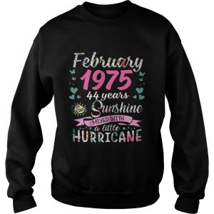 February 1975 44 years sunshine mixed with a little hurricane shirt 3