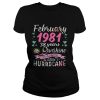 February 1981 38 years sunshine mixed with a little hurricane shirt