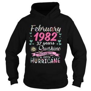 February 1982 37 years sunshine mixed with a little hurricane shirt 2