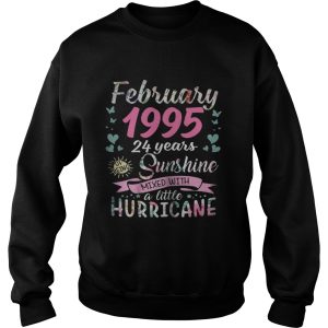 February 1995 24 years sunshine mixed with a little hurricane shirt 3