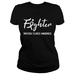 Fighter Invisible Illness Awareness T Shirt 1