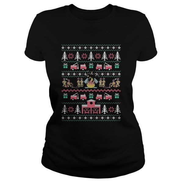 Firefighter Christmas shirt