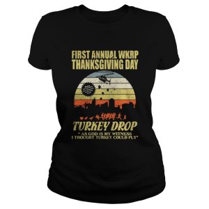 First Anuual WKRP Turkey Drop With Les Nessman Shirt 2