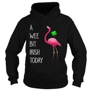 Flamingos pink a wee bit Irish today shirt 2