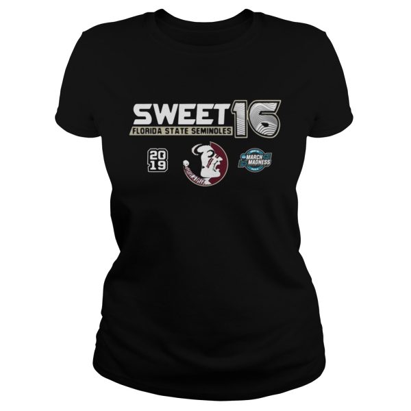 Florida State Seminoles 2019 NCAA Basketball Tournament March Madness Sweet 16 shirt