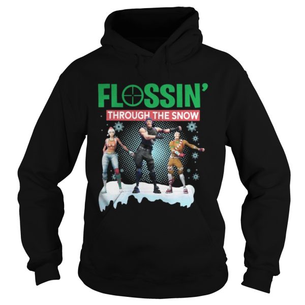 Flossing Through The Snow Fortnite Christmas sweater