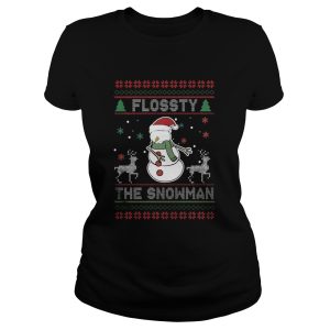 Flossty the Snowman Christmas sweatshirt 3