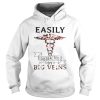 Flower Easily distracted by big veins shirt