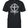 Forgiven floral christan cross shirt