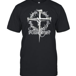 Forgiven floral christan cross shirt