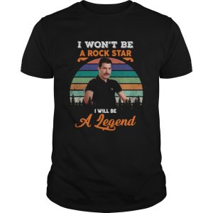 Freddie Mercury I Won't Be A Rock Star I'll Be A Legend Shirt 2