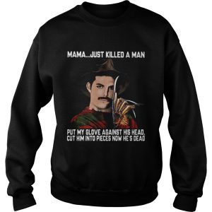 Freddie Mercury Krueger mama just killed a man put my glove against his head cut him into pieces now he's dead shirt 3