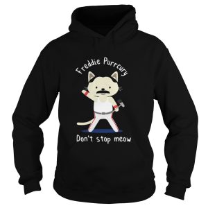Freddie Mercury dont stop meow shirt 1