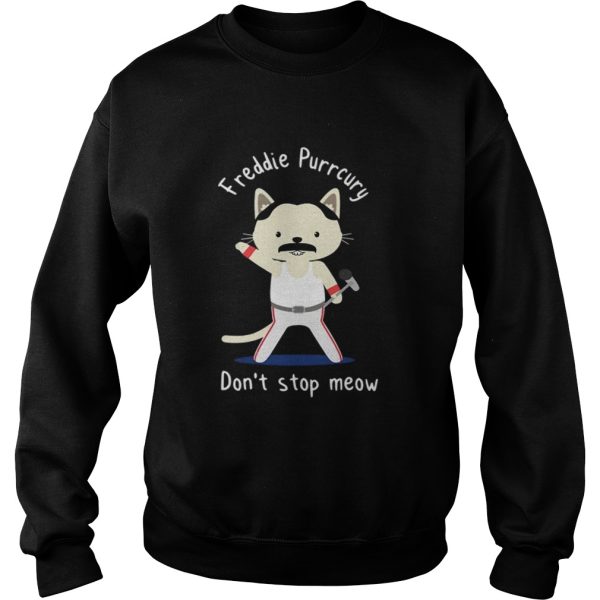 Freddie Mercury dont stop meow shirt