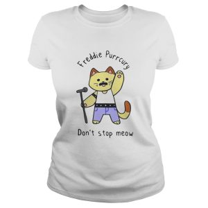 Freddie Purrcury dont stop meow Happy New Year shirt 2