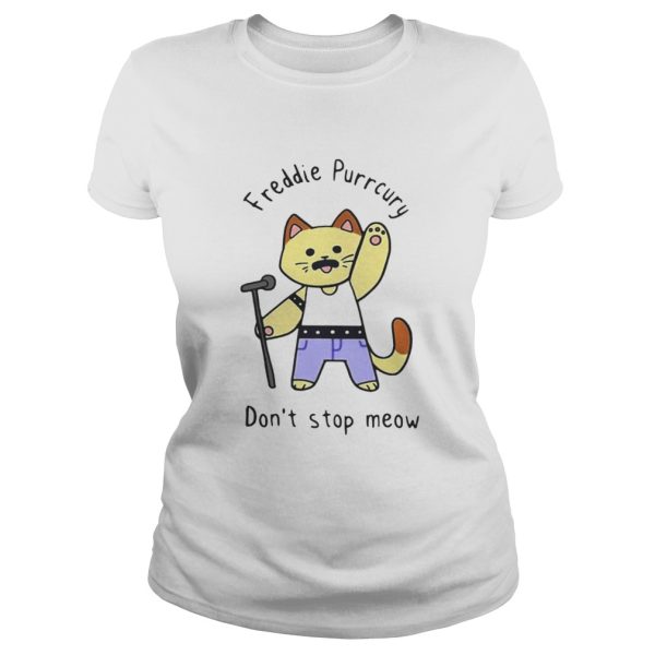 Freddie Purrcury dont stop meow Happy New Year shirt