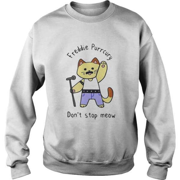 Freddie Purrcury dont stop meow Happy New Year shirt