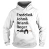 Freddies and John and Brian and Roger shirt