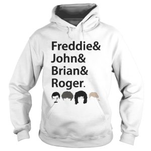 Freddies and John and Brian and Roger shirt 1