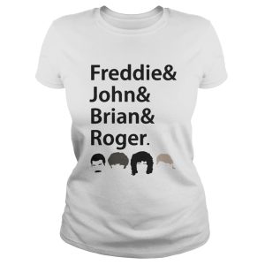 Freddies and John and Brian and Roger shirt 2