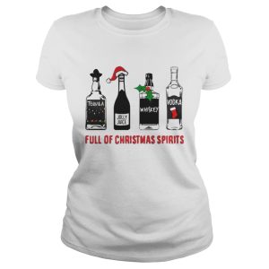 Full of christmas spirits shirt 1 Full of christmas spirits shirt 2