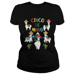 Funny Cinco De Mayo Llama Men Women T shirt 1