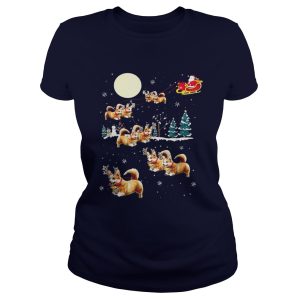 Funny Corgi Christmas TShirt 1