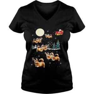 Funny Corgi Christmas TShirt 2