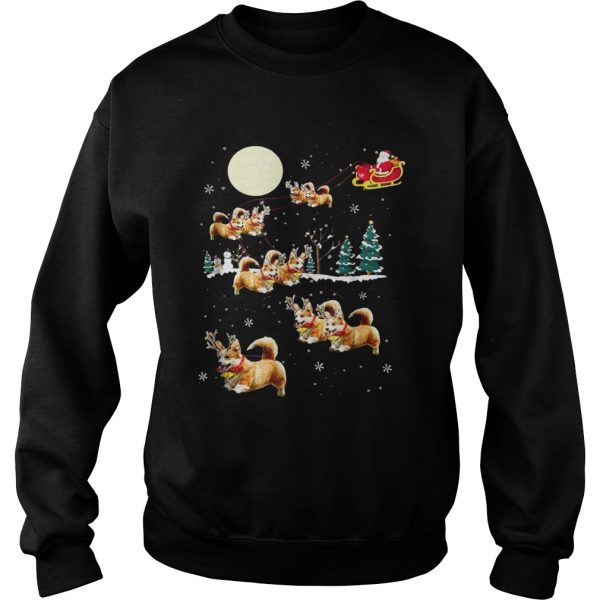 Funny Corgi Christmas TShirt