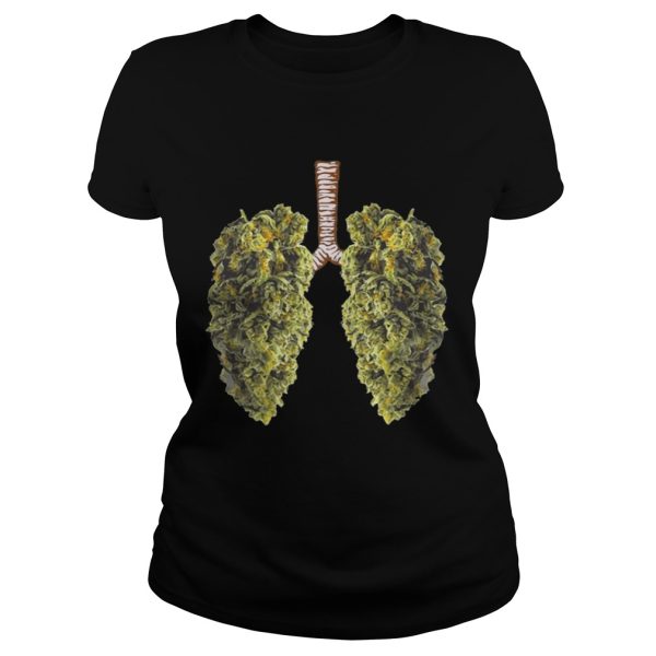 Funny Weed Lung Marijuana Bud T-Shirt