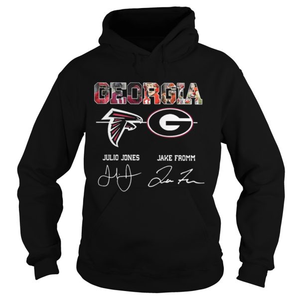 Georgia Julio Jones Jake Fromm Signature Shirt