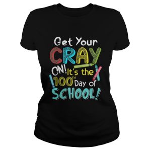 Get Your Crayon It's The 100th Days Of School Youth T Shirt 2