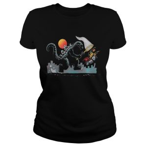 Godzilla catching Kaiju shirt 2
