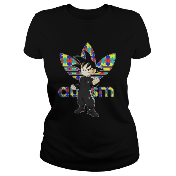 Goku Adidas Autism Awareness Shirt