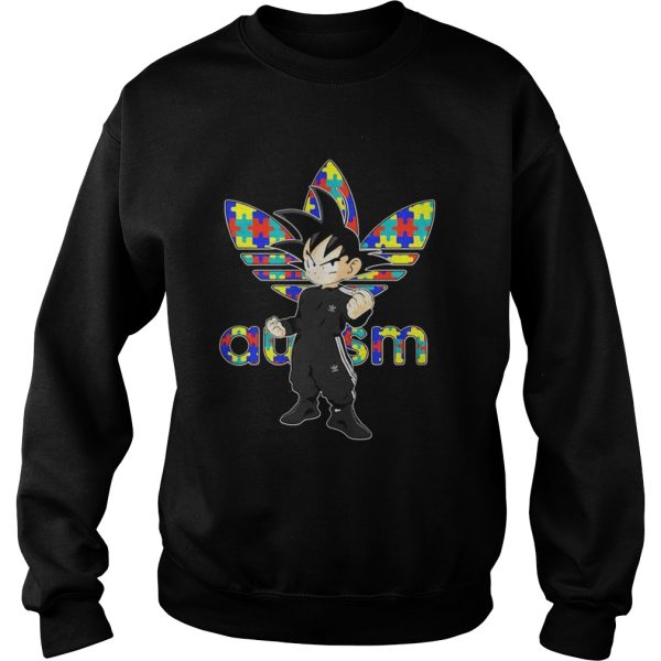 Goku Adidas Autism Awareness Shirt