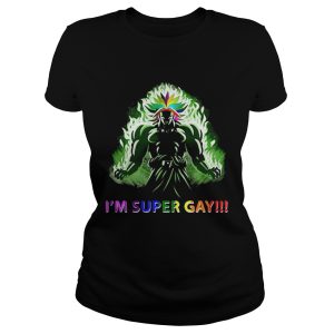 Goku LGBT I'm super gay shirt 1