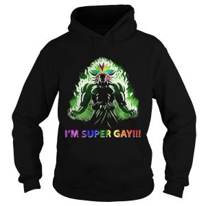Goku LGBT I'm super gay shirt 2