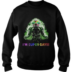 Goku LGBT I'm super gay shirt 3