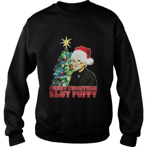 Golden Girls Merry Christmas Slut Puppy shirt 1