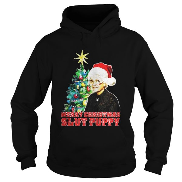 Golden Girls Merry Christmas Slut Puppy shirt