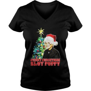 Golden Girls Merry Christmas Slut Puppy shirt 3