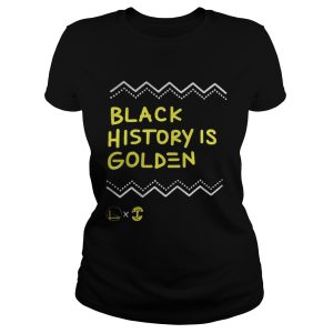 Golden State Warriors Black History Is Golden Shirt 1