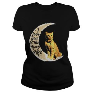 Goose the Cat I love to the moon and back shirt 1