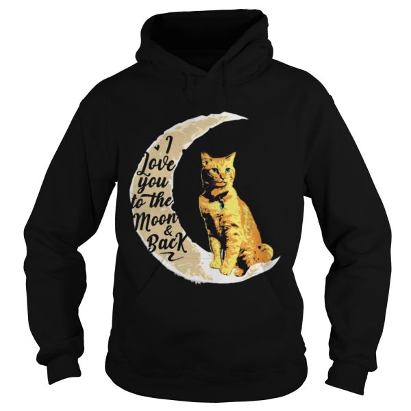 Goose the Cat I love to the moon and back shirt