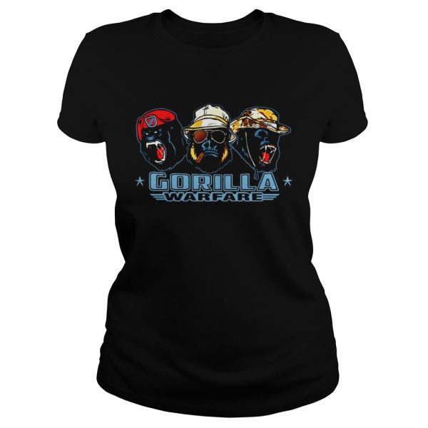 Gorilla warfare kid shirt