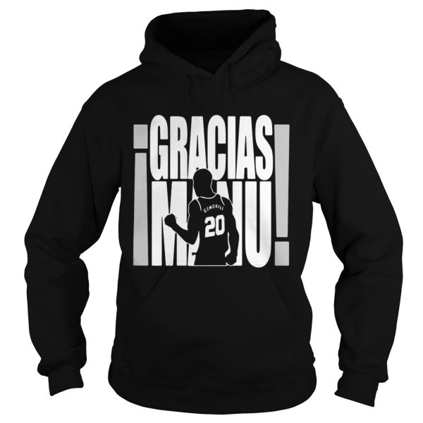 Gracias Manu Ginobili 20 shirt