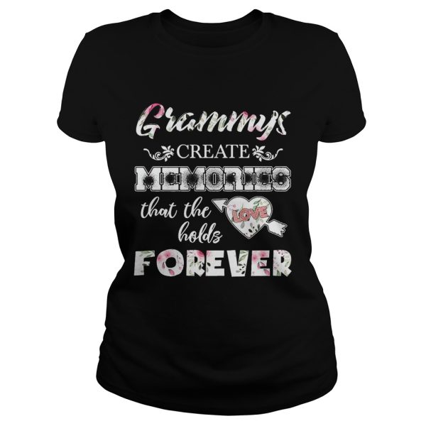 Grammys Create Memories That The Holds Forever T-Shirt